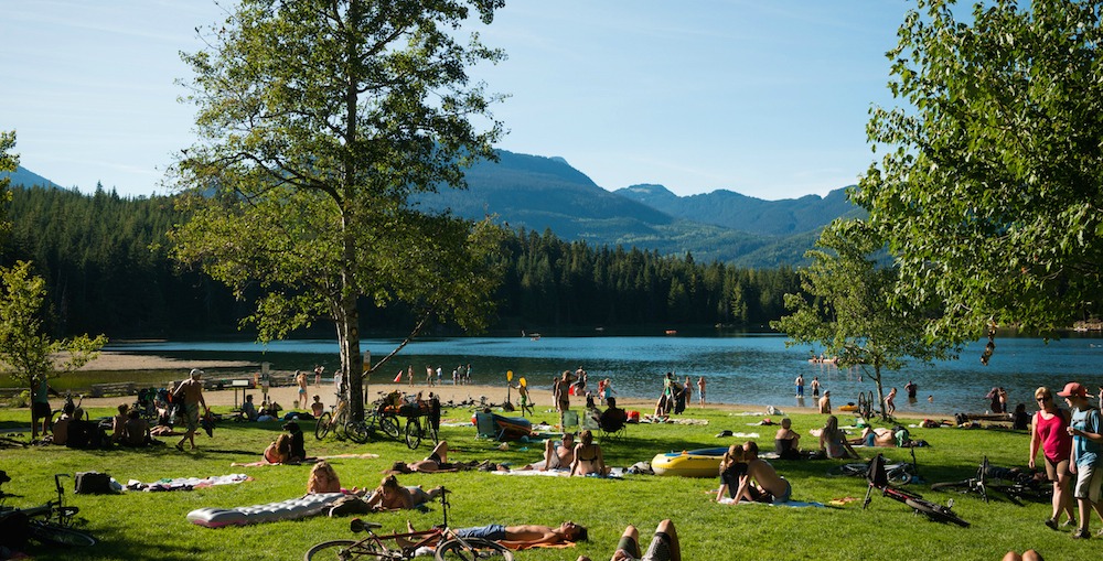 Whistler Lost Lake in the Summer